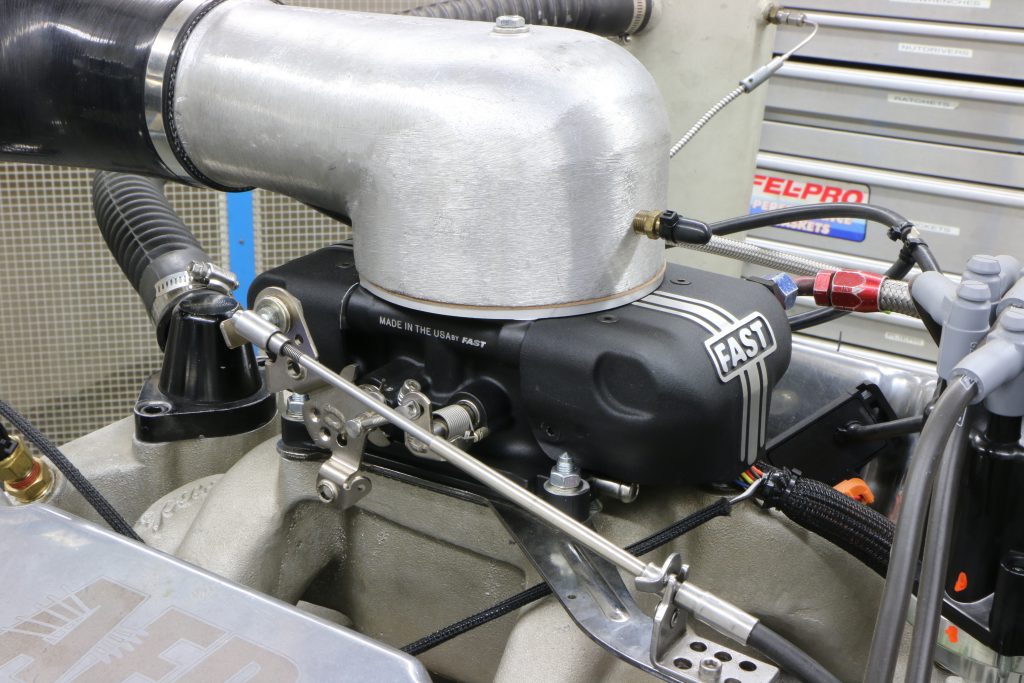 blow-thru boosted throttle body efi