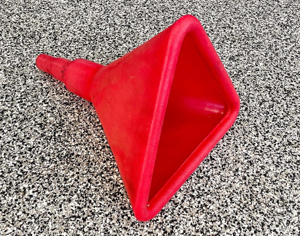 triangular funnel