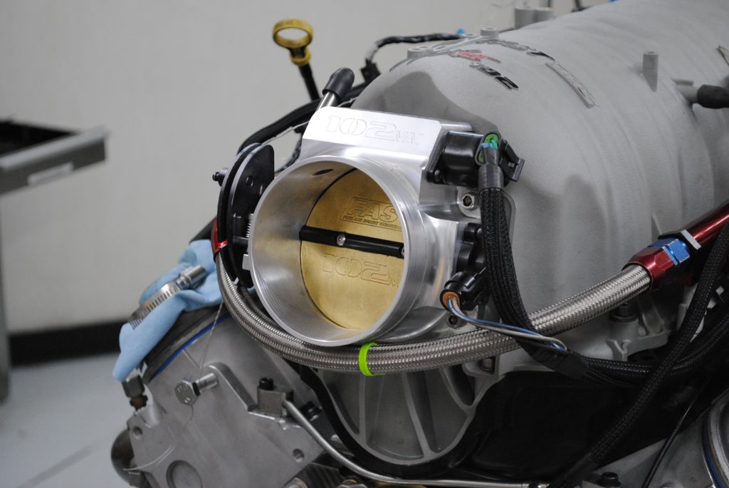 fast 102mm throttle body on an ls engine
