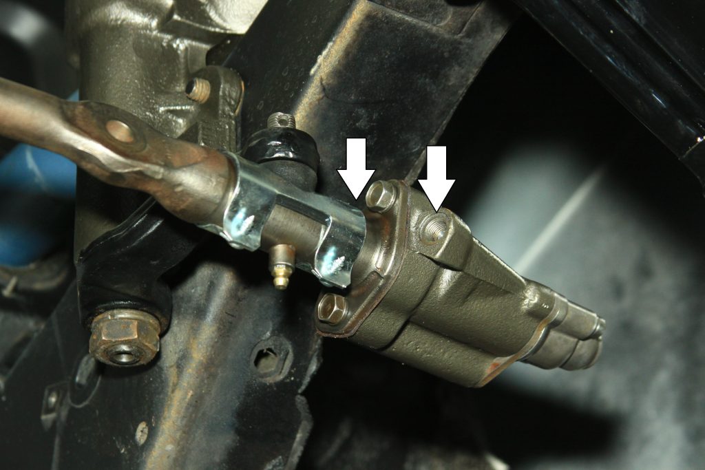 ford power steering box with arrows