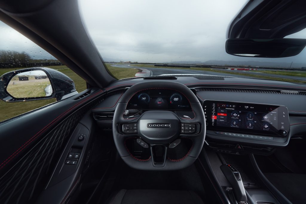 interior view of a 2024 dodge charger