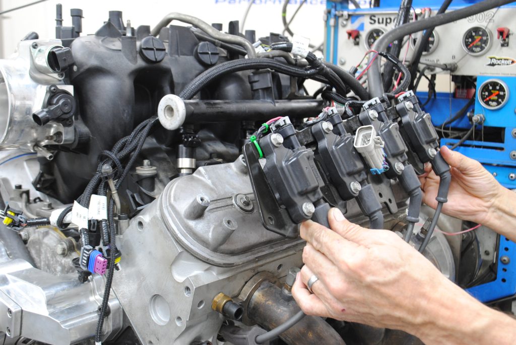 removing coil packs from an ls engine cylinder head