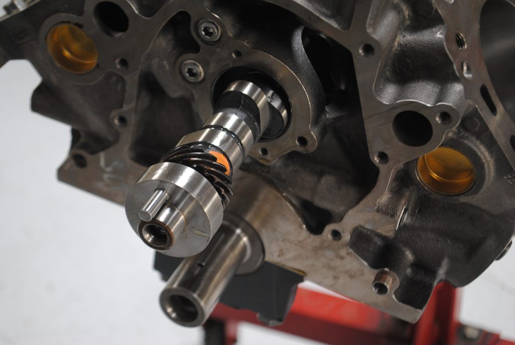 camshaft going into an ls engine
