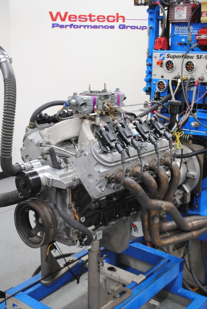 ls engine on a dyno