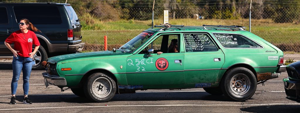 AMC Wagon at drag and drive