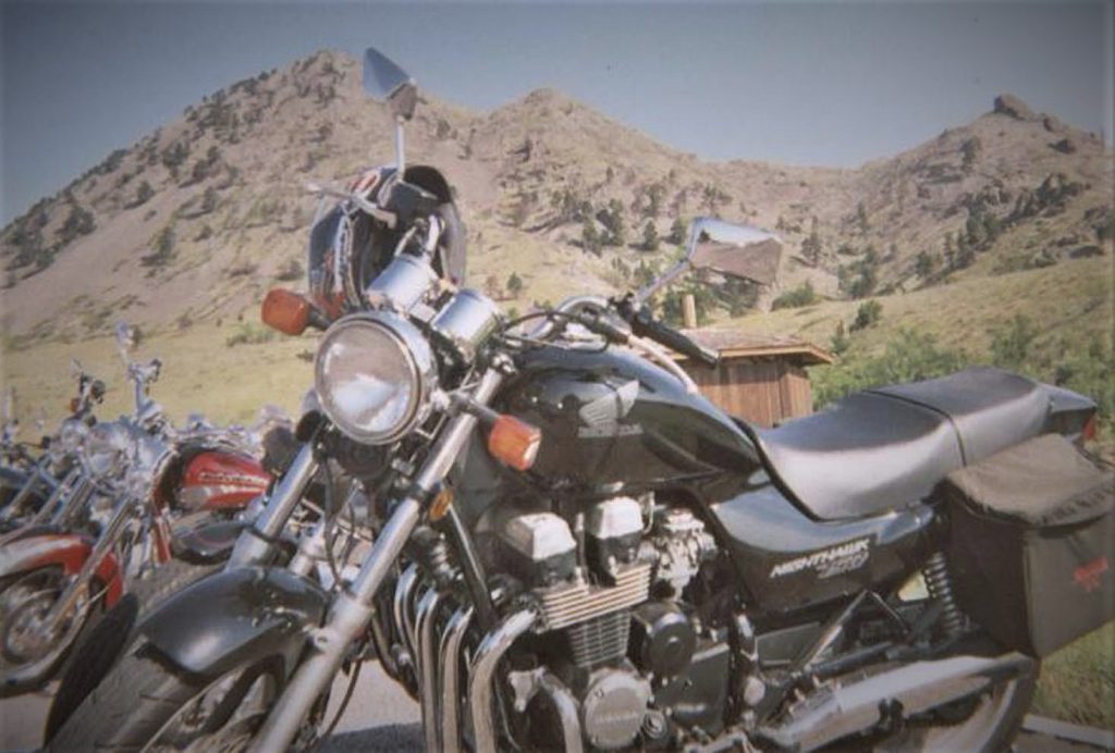 honda nighthawk at crazy horse monument