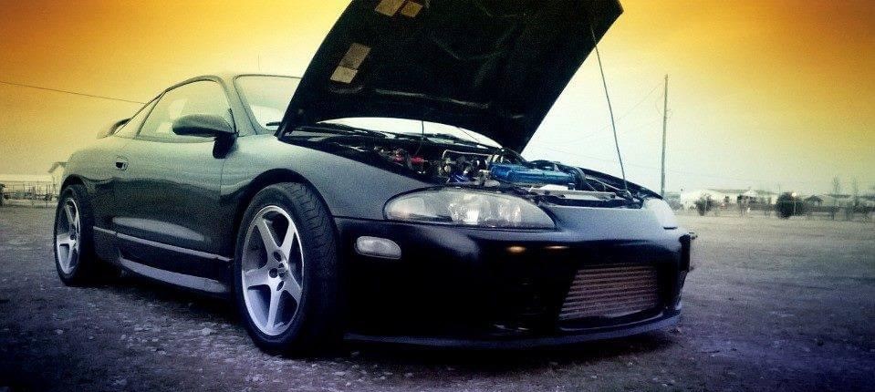 Eagle Talon Converted into a Mitsubishi Eclipse, front