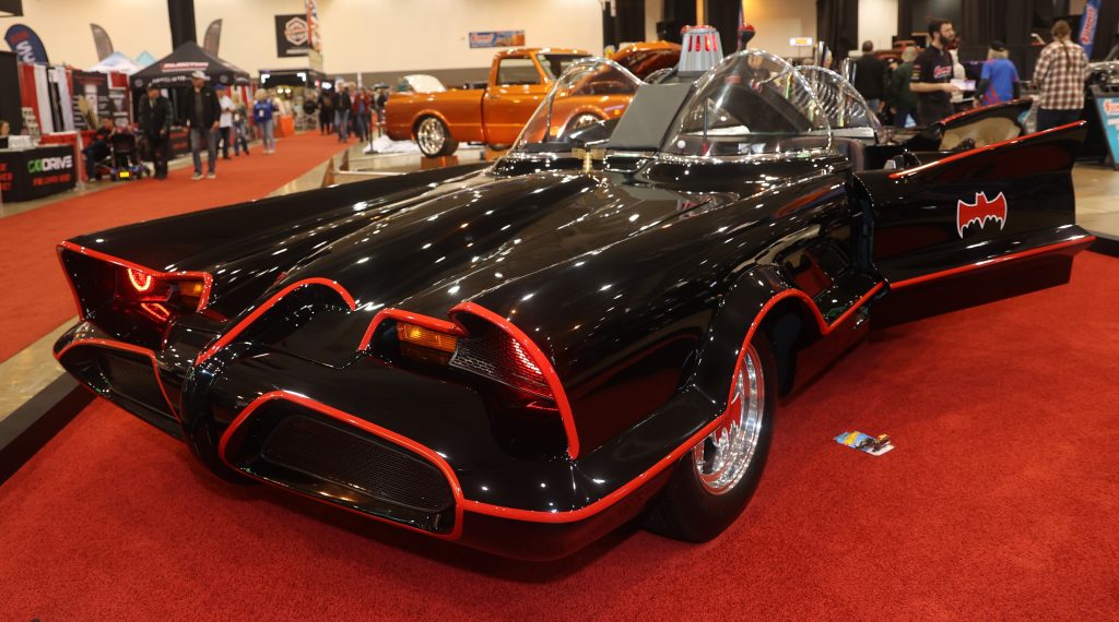adam west era batmobile