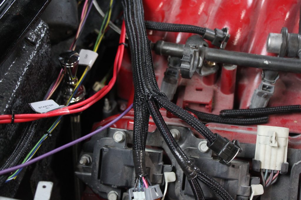 Jefferson Bryant Wiring Harness Routing Story Engine Harness Wrapped