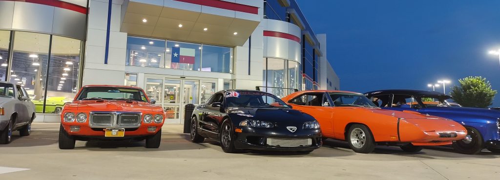 eagle talon parked at summit racing
