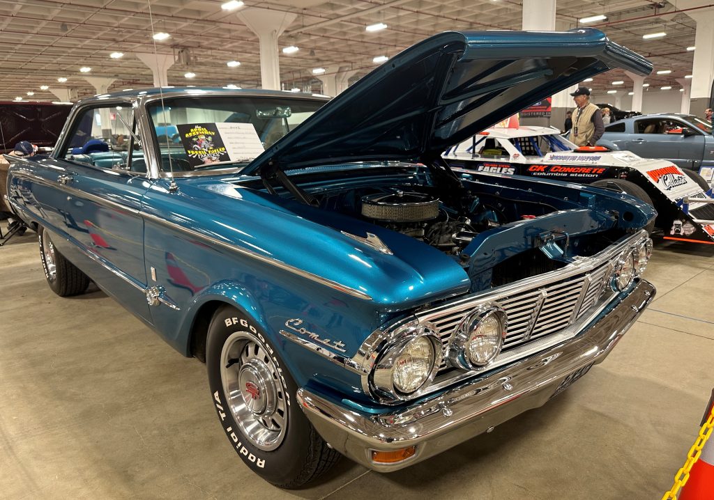 vintage mercury comet muscle car