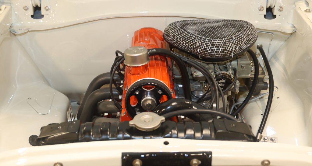 ford four cylinder engine in a custom pinto show car