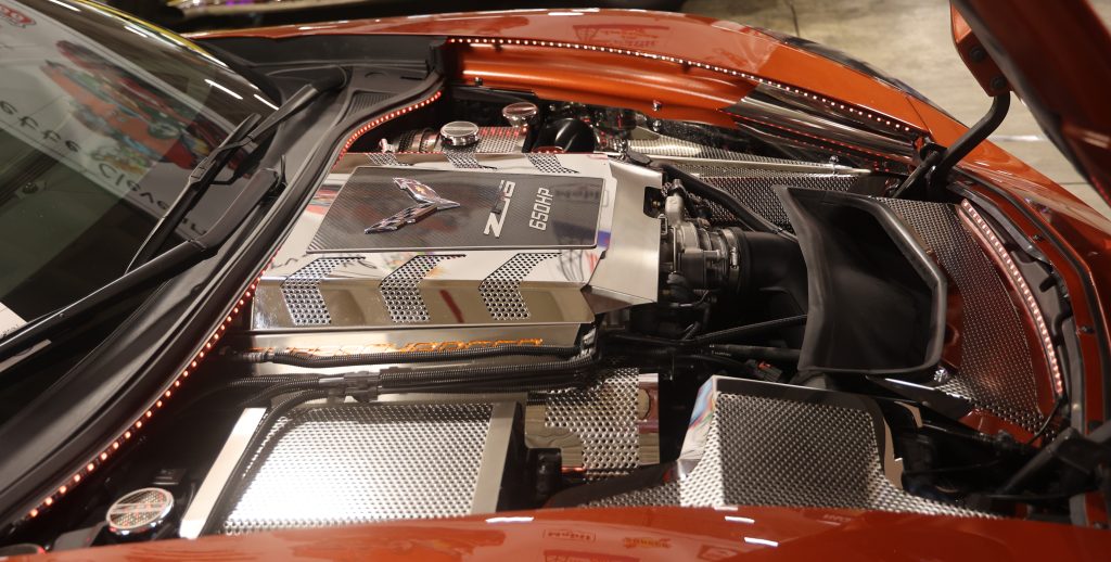 lt4 superchagred lt engine in a z06 c7 corvette