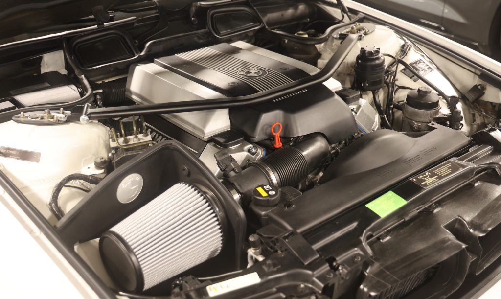 v8 engine in a late model bmw