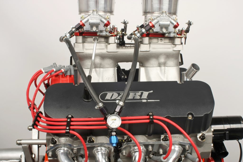 Earl's Performance Fuel System on Mike Mavrigian 540 CID Big Block Chevy
