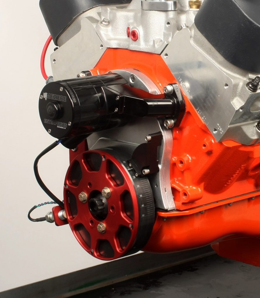 Mezeire Water Pump, MSD Crank Trigger, and Fluidampr on Mike Mavrigian 540 CID Big Block Chevy