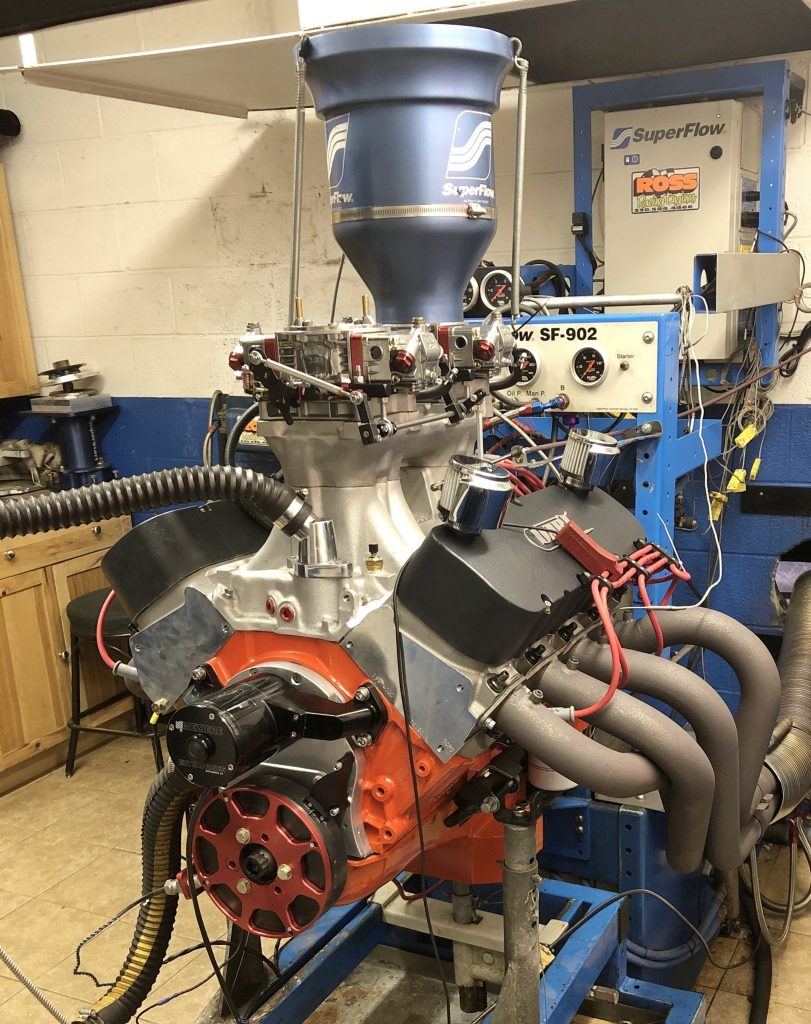 Mike Mavrigian 540 CID Big Block Chevy on Dyno