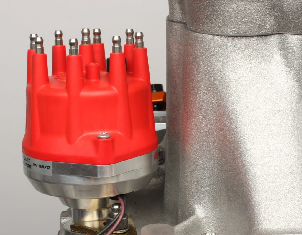 MSD Distributor to Weiand Intake Manifold Clearance on Mike Mavrigian 540 CID Big Block Chevy