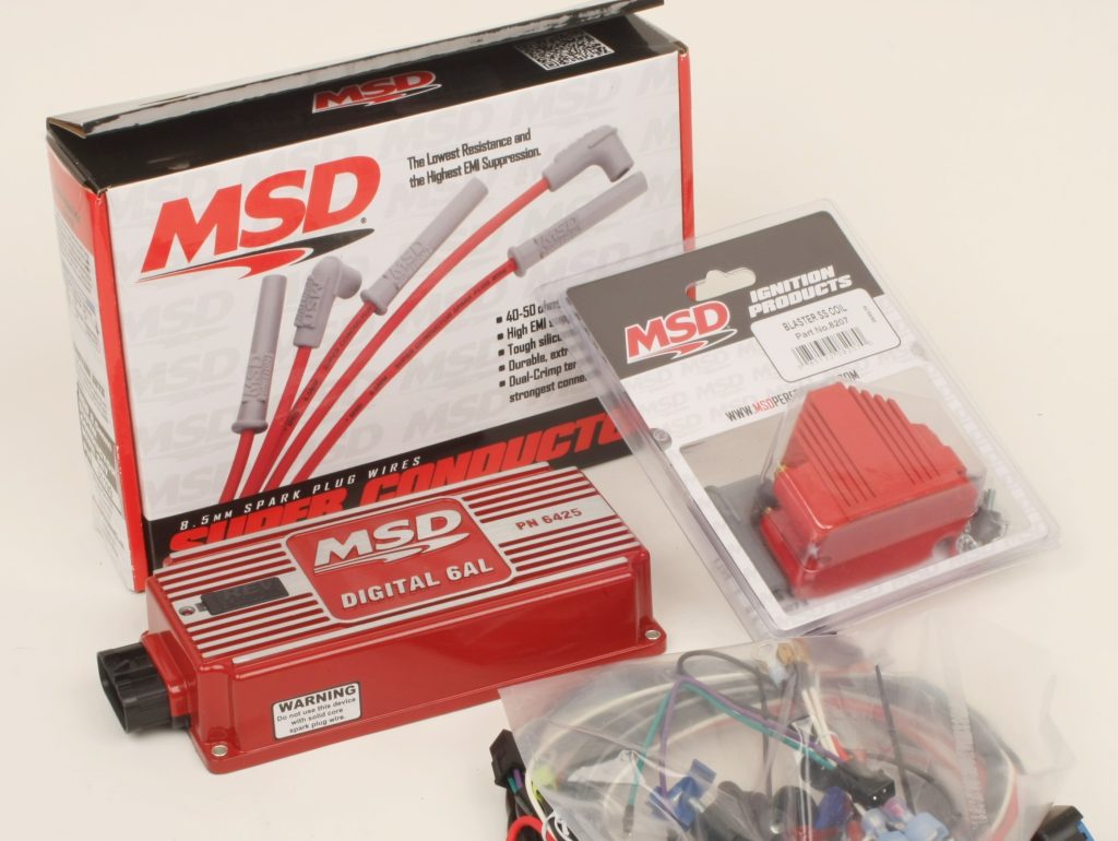 MSD Digital 6AL, Super Conductor Wires, and Blaster SS Coil on Mike Mavrigian 540 CID Big Block Chevy
