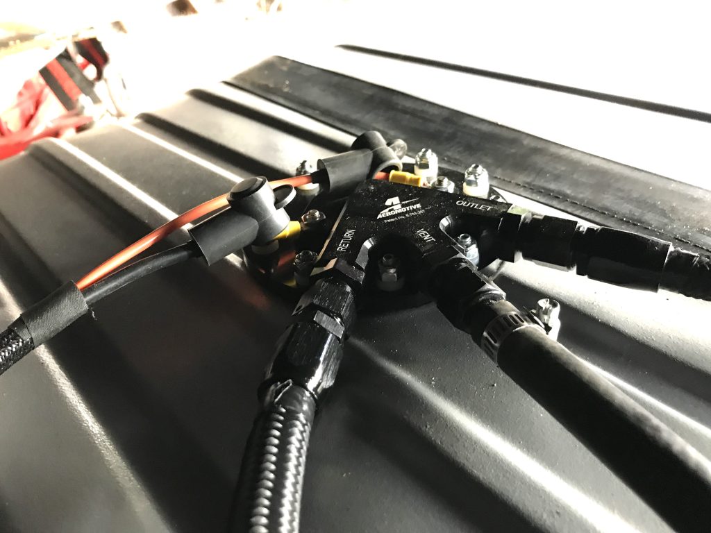 in tank fuel pump with plumbing and wiring