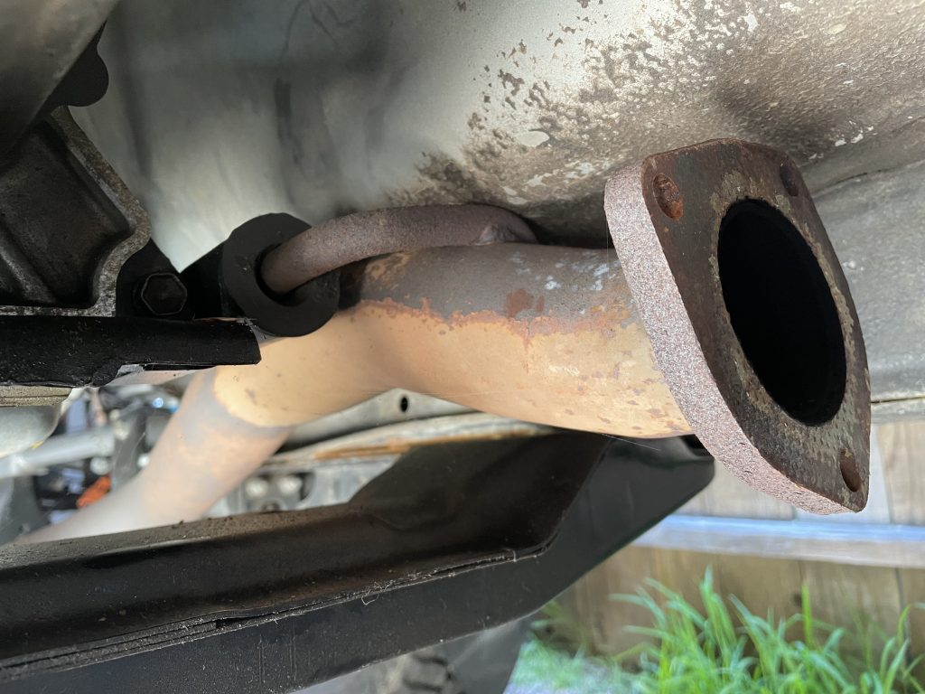 exhaust pipe flange