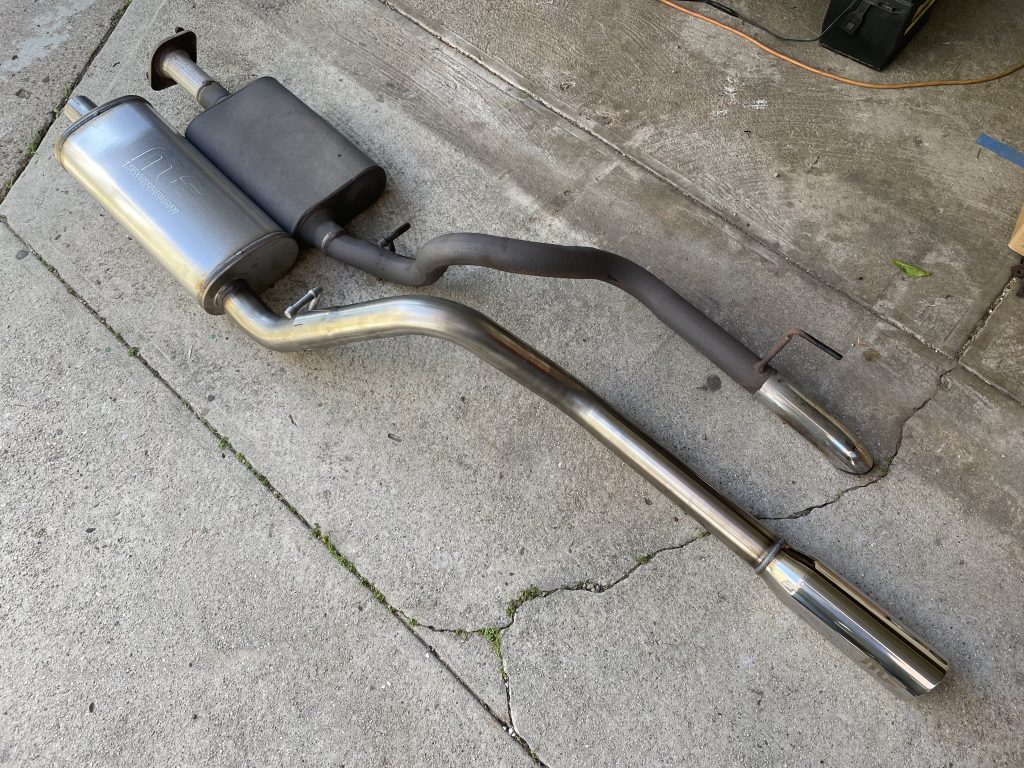side by side exhaust system comparison