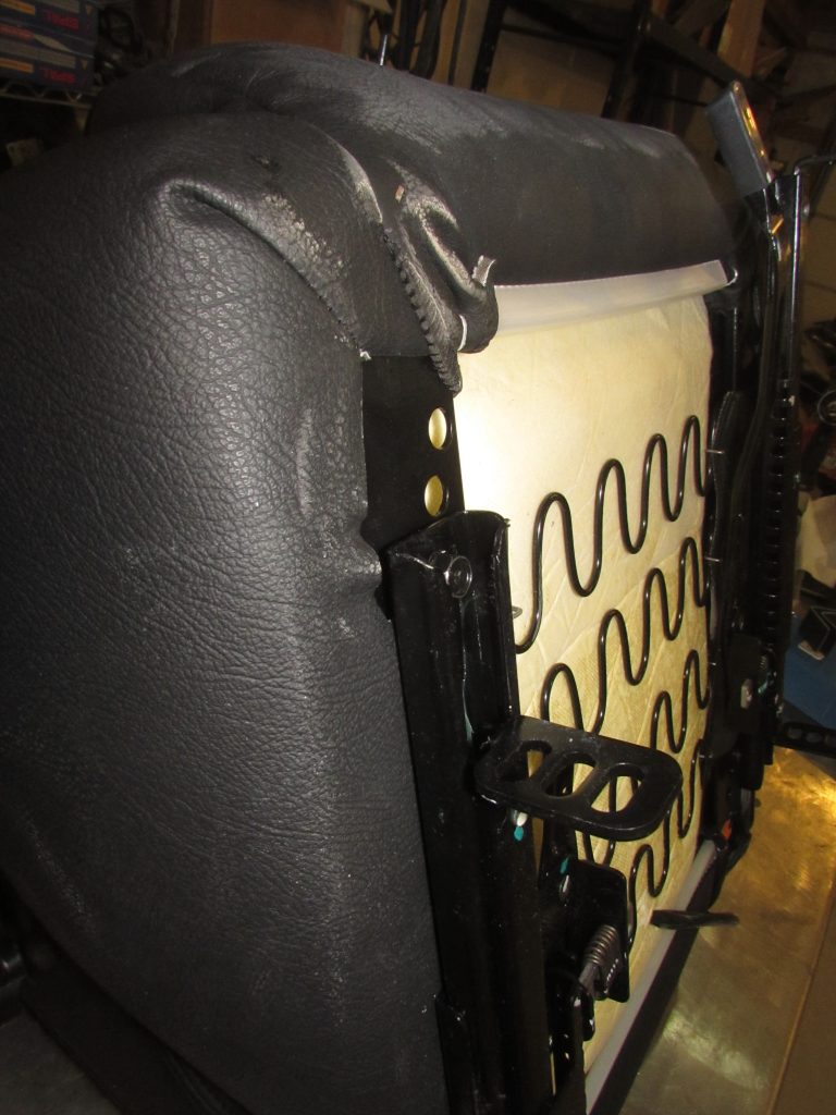 Seat Slider on ProCar Seat in 1966 Corvette
