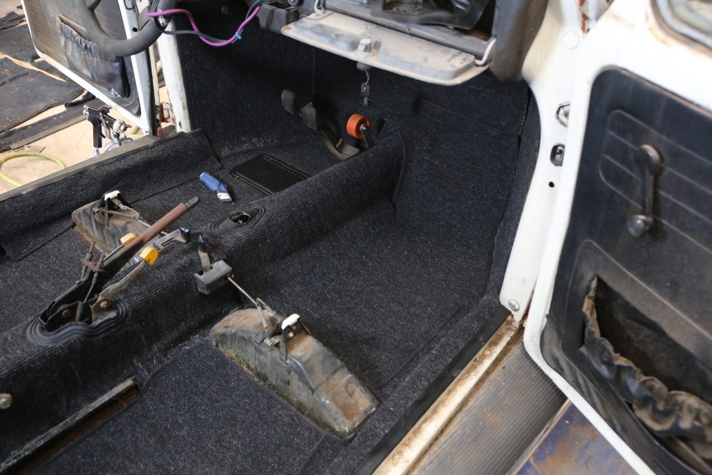 New TMI Carpet Installed in 1973 VW