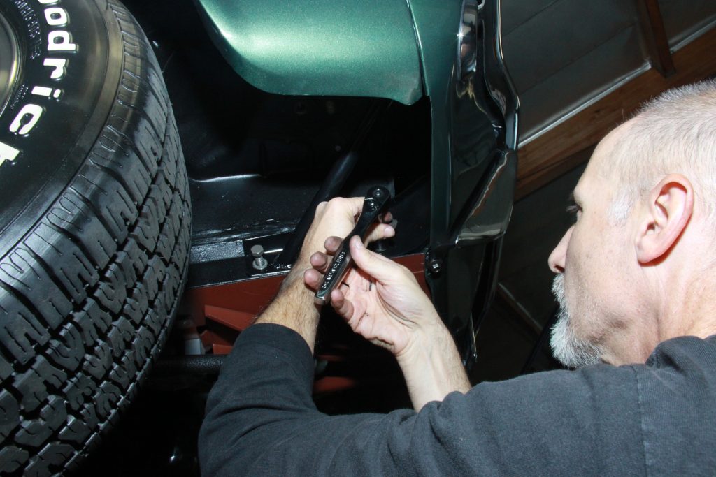 Removing Bumper Bracket on 1966 Mustang