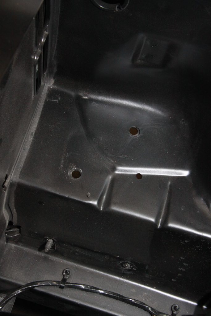 Removed Inner Fender Apron on 1966 Mustang
