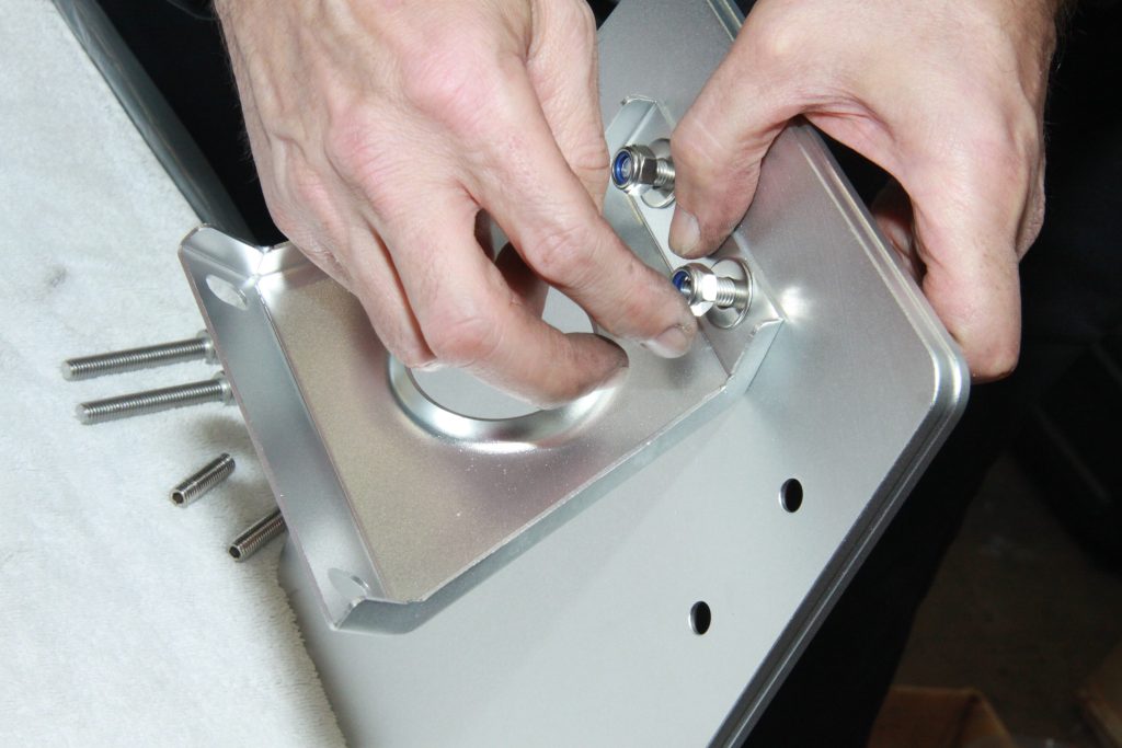 Installing Support on Scott Drake Battery Tray