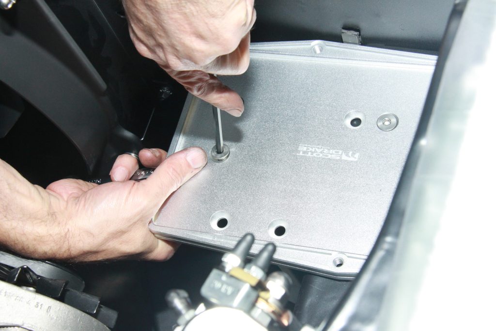 Installing Scott Drake Battery Tray in 1966 Mustang