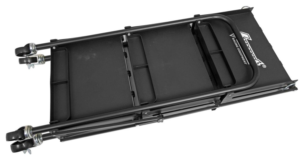 summit racing tool cart folded up