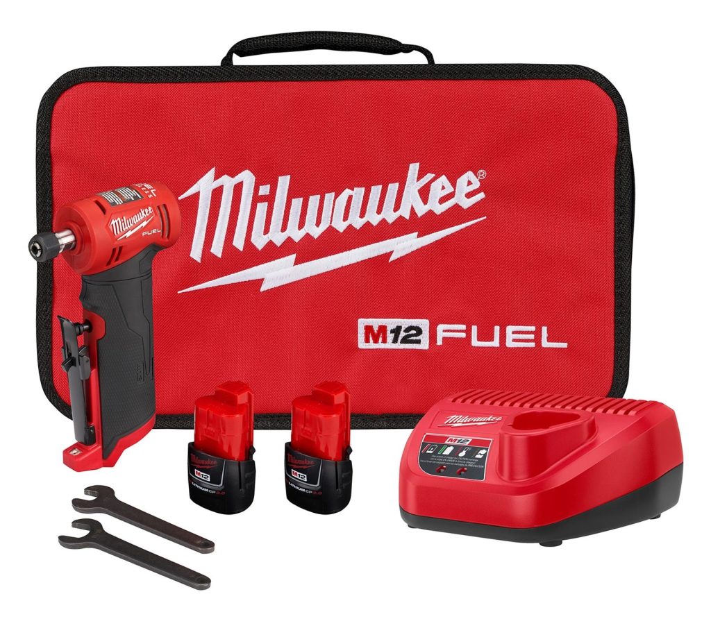Milwaukee M12 FUEL 90-degree grinder