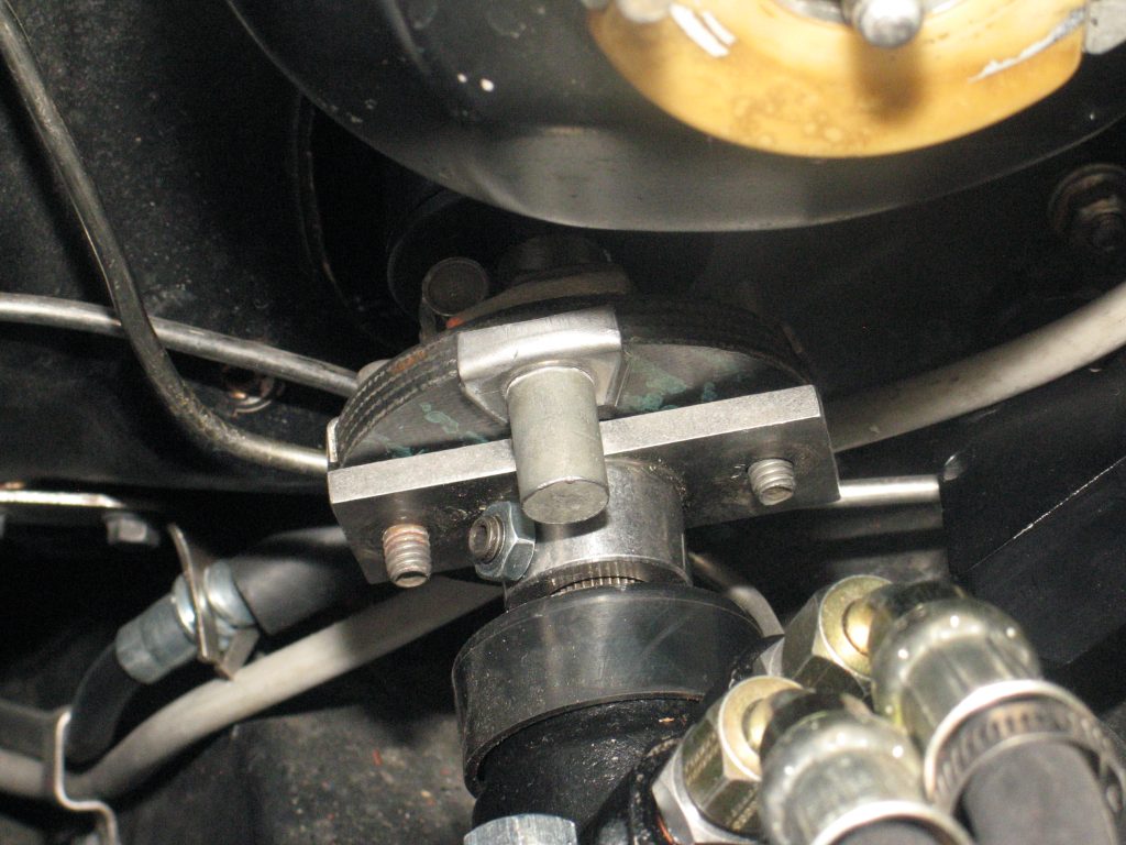 rag joint and coupler from Borgeson steering kit
