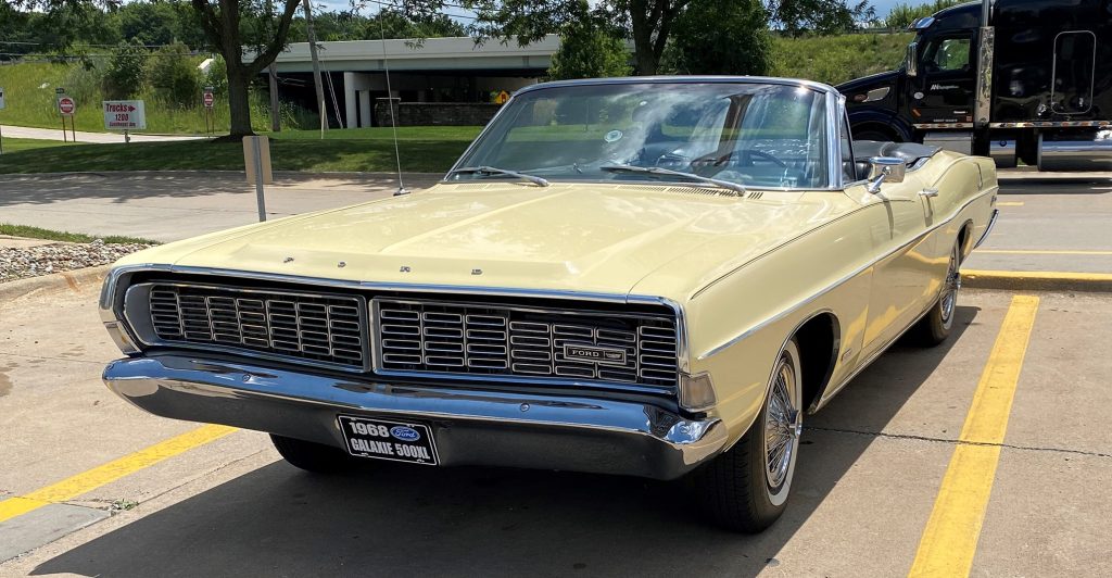 1968 Ford Galaxie 500XL Convertible, front